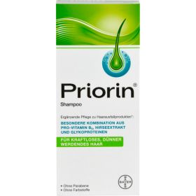 PRIORIN Shampoo f.kraftlos.dnner werdendes Haar 200 ml – PZN 11072480 из немецкой аптеки
