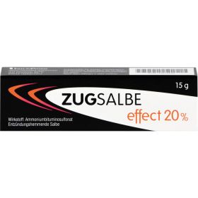 ZUGSALBE effect 20% Salbe 15 g – PZN 11517516 из немецкой аптеки