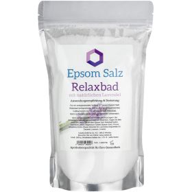 EPSOM Salz Relaxbad mit Lavendel 1 kg – PZN 12903730 из немецкой аптеки