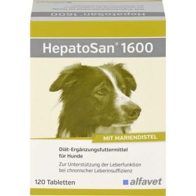 HEPATOSAN 1600 Ergnzungsfutterm.Tab.f.Hund/Katze 120 St – PZN 13501063 из немецкой аптеки