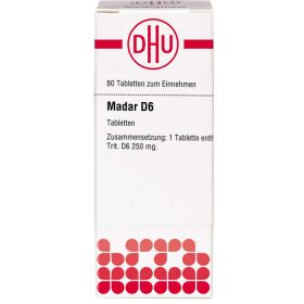 MADAR D 6 Tabletten 80 St – PZN 1241 из немецкой аптеки