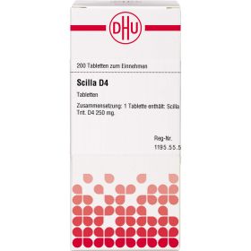 SCILLA D 4 Tabletten 200 St – PZN 546590 из немецкой аптеки