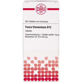 YUCCA FILAMENTOSA D 12 Tabletten 200 St – PZN 546615 из немецкой аптеки