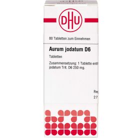 AURUM JODATUM D 6 Tabletten 80 St – PZN 1759187 из немецкой аптеки
