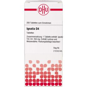 IGNATIA D 4 Tabletten 200 St – PZN 2102578 из немецкой аптеки