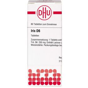 IRIS D 6 Tabletten 80 St – PZN 2102704 из немецкой аптеки