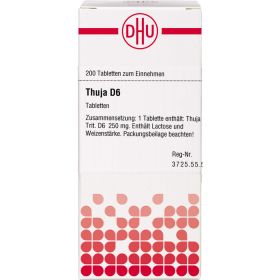 THUJA D 6 Tabletten 200 St – PZN 2107707 из немецкой аптеки