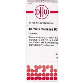 CARDUUS MARIANUS D 3 Tabletten 80 St – PZN 2111991 из немецкой аптеки