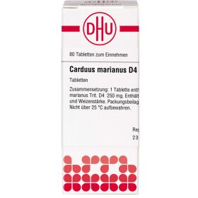 CARDUUS MARIANUS D 4 Tabletten 80 St – PZN 2112016 из немецкой аптеки