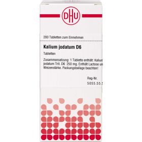 KALIUM JODATUM D 6 Tabletten 200 St – PZN 2115799 из немецкой аптеки