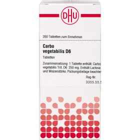 CARBO VEGETABILIS D 6 Tabletten 200 St – PZN 2117806 из немецкой аптеки