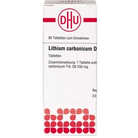 LITHIUM CARBONICUM D 6 Tabletten 80 St – PZN 2118562 из немецкой аптеки