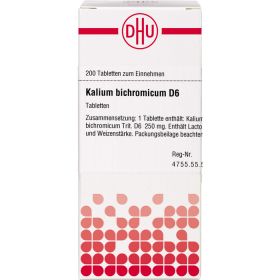 KALIUM BICHROMICUM D 6 Tabletten 200 St – PZN 2121452 из немецкой аптеки