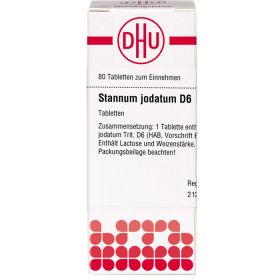 STANNUM JODATUM D 6 Tabletten 80 St – PZN 2123327 из немецкой аптеки