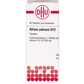 ALLIUM SATIVUM D 12 Tabletten 80 St – PZN 2624704 из немецкой аптеки