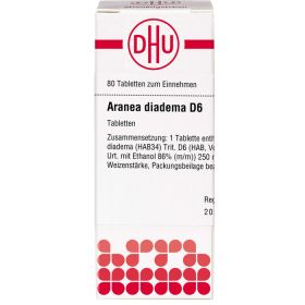 ARANEA DIADEMA D 6 Tabletten 80 St – PZN 2625566 из немецкой аптеки