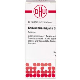 CONVALLARIA MAJALIS D 6 Tabletten 80 St – PZN 2629038 из немецкой аптеки