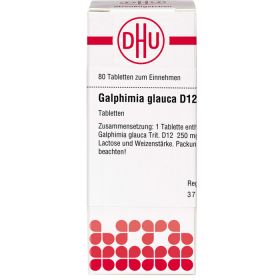 GALPHIMIA GLAUCA D 12 Tabletten 80 St – PZN 2630745 из немецкой аптеки