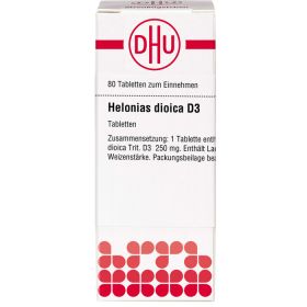 HELONIAS DIOICA D 3 Tabletten 80 St – PZN 2631331 из немецкой аптеки