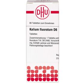 KALIUM FLUORATUM D 6 Tabletten 80 St – PZN 2632307 из немецкой аптеки