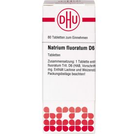NATRIUM FLUORATUM D 6 Tabletten 80 St – PZN 2634200 из немецкой аптеки