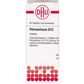 PETROSELINUM D 12 Tabletten 80 St – PZN 2634789 из немецкой аптеки
