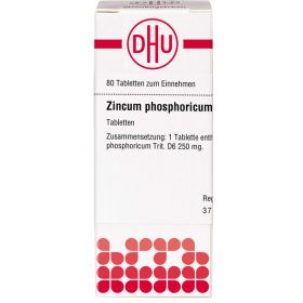 ZINCUM PHOSPHORICUM D 6 Tabletten 80 St – PZN 2637440 из немецкой аптеки