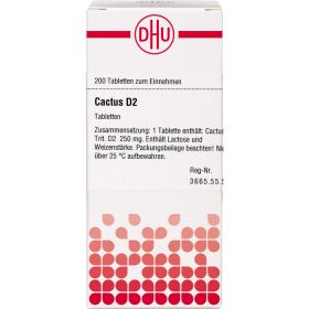 CACTUS D 2 Tabletten 200 St – PZN 2801282 из немецкой аптеки