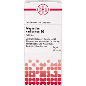 MAGNESIUM CARBONICUM D 6 Tabletten 200 St – PZN 2802933 из немецкой аптеки