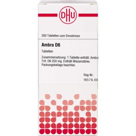 AMBRA D 6 Tabletten 200 St – PZN 2811694 из немецкой аптеки
