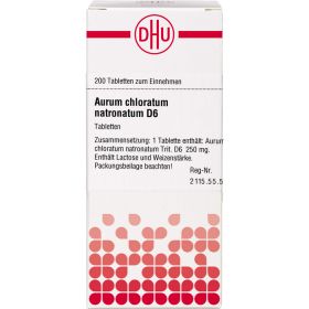 AURUM CHLORATUM NATRONATUM D 6 Tabletten 200 St – PZN 2811837 из немецкой аптеки