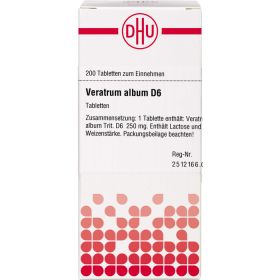 VERATRUM ALBUM D 6 Tabletten 200 St – PZN 2812825 из немецкой аптеки