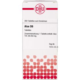 ALOE D 6 Tabletten 200 St – PZN 2892787 из немецкой аптеки