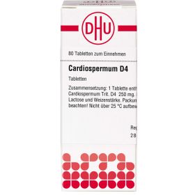 CARDIOSPERMUM D 4 Tabletten 80 St – PZN 2895900 из немецкой аптеки