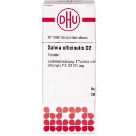 SALVIA OFFICINALIS D 2 Tabletten 80 St – PZN 2930714 из немецкой аптеки