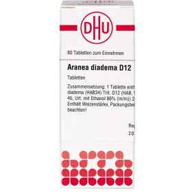 ARANEA DIADEMA D 12 Tabletten 80 St – PZN 4204283 из немецкой аптеки