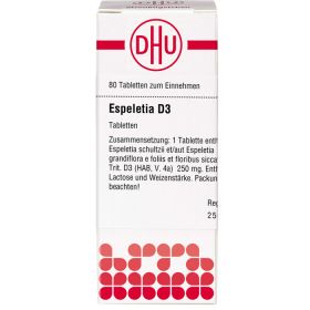 ESPELETIA D 3 Tabletten 80 St – PZN 4216323 из немецкой аптеки