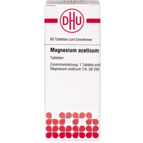 MAGNESIUM ACETICUM D 6 Tabletten 80 St – PZN 4225612 из немецкой аптеки