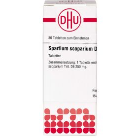SPARTIUM SCOPARIUM D 6 Tabletten 80 St – PZN 4237437 из немецкой аптеки