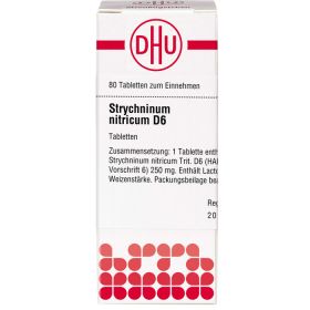 STRYCHNINUM NITRICUM D 6 Tabletten 80 St – PZN 4238508 из немецкой аптеки
