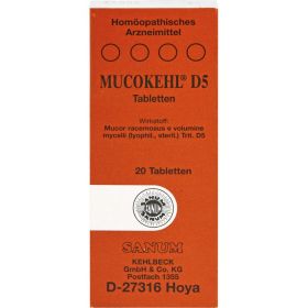 MUCOKEHL Tabletten D 5 20 St – PZN 4548953 из немецкой аптеки