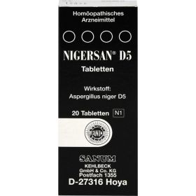 NIGERSAN D 5 Tabletten 20 St – PZN 4603907 из немецкой аптеки