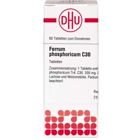 FERRUM PHOSPHORICUM C 30 Tabletten 80 St – PZN 7141643 из немецкой аптеки