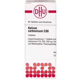 KALIUM CARBONICUM C 30 Tabletten 80 St – PZN 7141726 из немецкой аптеки