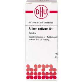 ALLIUM SATIVUM D 1 Tabletten 80 St – PZN 7158164 из немецкой аптеки