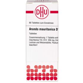 ARUNDO mauritanica D 12 Tabletten 80 St – PZN 7160215 из немецкой аптеки
