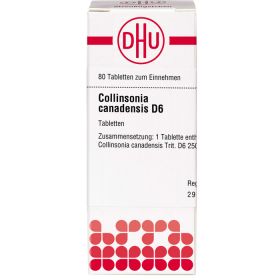 COLLINSONIA CANADENSIS D 6 Tabletten 80 St – PZN 7165313 из немецкой аптеки