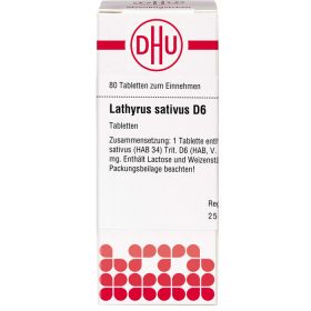 LATHYRUS SATIVUS D 6 Tabletten 80 St – PZN 7172052 из немецкой аптеки