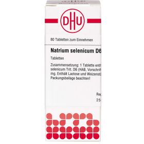 NATRIUM SELENICUM D 6 Tabletten 80 St – PZN 7175435 из немецкой аптеки