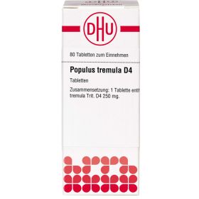 POPULUS TREMULA D 4 Tabletten 80 St – PZN 7177925 из немецкой аптеки